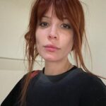 Halsey Instagram – always gotta be one hair that sticks to ur gloss, but we keep it movin. my world is small these days. (it’s Ender)