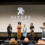 Halyna Hutchins Instagram – Darlin’ screening at Sitges International Film Festival. Photo by @nikileetompkins #Darlin’ #Sitges #Sitges2019 #Spain #horror #thewoman #sitgesfestivalinternacionaldecinemafantasticdecatalunya #sitgesfantasticfest Sitges, Catalunya, Espanya