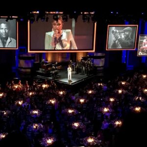 Halyna Hutchins Instagram - A night to remember at the 47th AFI Life Achievement Award Ceremony honoring Denzel Washington! Director Melina Matsoukas received the other big honor of the evening, the 29th Franklin J. Schaffner Alumni Medal presented by Beyoncé.  #afi #afilifeachievementaward #denzelwashington #beyonce #gala #awards #hollywood #jenniferhudson