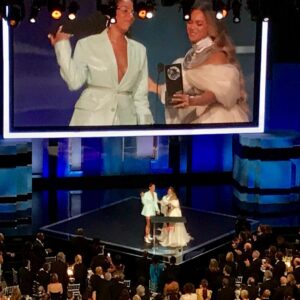Halyna Hutchins Instagram - A night to remember at the 47th AFI Life Achievement Award Ceremony honoring Denzel Washington! Director Melina Matsoukas received the other big honor of the evening, the 29th Franklin J. Schaffner Alumni Medal presented by Beyoncé.  #afi #afilifeachievementaward #denzelwashington #beyonce #gala #awards #hollywood #jenniferhudson