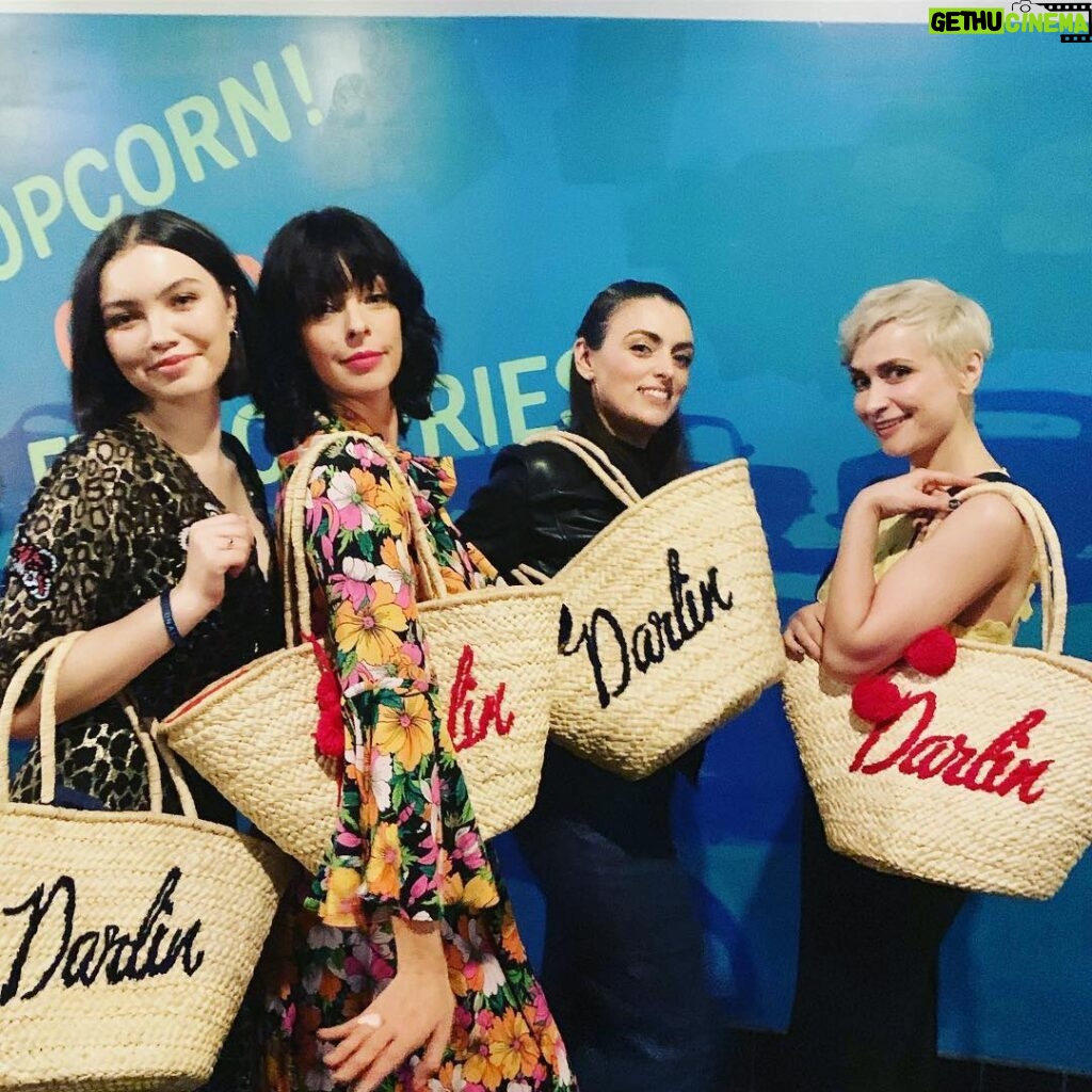 Halyna Hutchins Instagram - Darlin’ Premiere! RepostBy @pollyannamcintosh: "The generous and brilliant @bryan_batt gave us these beautiful baskets to celebrate #Darlin’ at @sxsw Thank you!! Left to right are stars @lauryncanny and @njnoone and our DP @halynahutchins who shot the film like the pro she is. I love these talented, smart, free spirited, brave folks. Thank you for your excellence in the making of #Darlin’ and your friendship for life. Yup, you’re stuck with me now. ♥️🙌" #sxsw #sxsw2019 #sxswpremiere #horror #featurefilm #thewalkingdeadfamily #pollyannamcintosh #lauryncanny #njnoon Austin, Texas