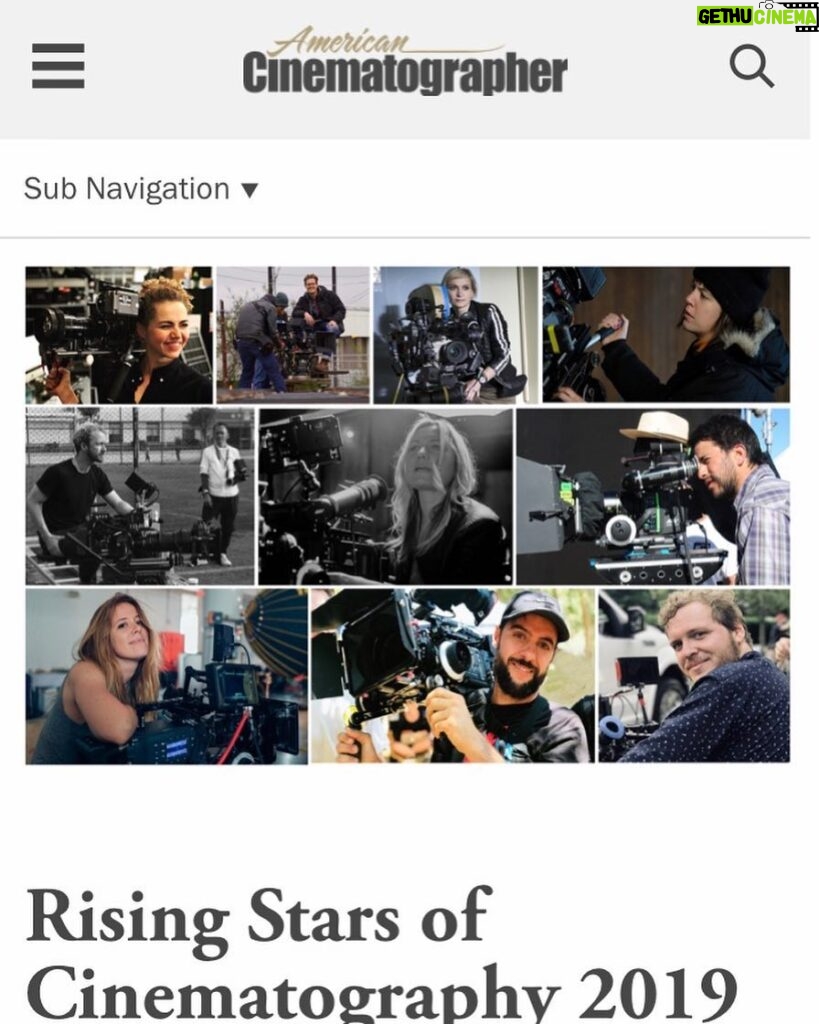 Halyna Hutchins Instagram - I’m incredibly honored to be named one of the Rising Stars of Cinematography 2019 by the American Cinematographer Magazine!!! #ascmag #ascmagazine #americancinematographer #cinematography #directorofphotography #asc100 #femalefilmmakers #womeninfilm #icfc Los Angeles, California