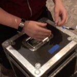 Halyna Hutchins Instagram - Getting ready to shoot with our “old lady” Arriflex 765. We got the ballroom in our hotel for all the gear. #arriflex #arriflex765 #65mmfilm #largeformat #kodak #shootfilm #celluloid #film #filmisnotdead #cameragear #cinematography #dp Birr, Ireland