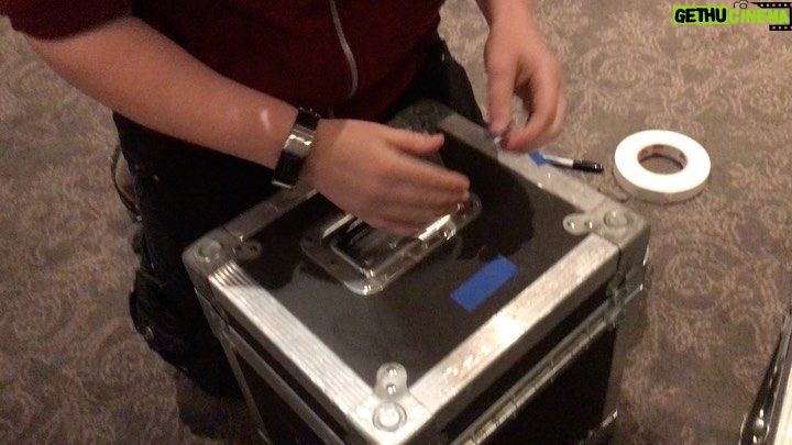 Halyna Hutchins - 436 Likes - Getting ready to shoot with our “old lady” Arriflex 765. We got the ballroom in our hotel for all the gear. #arriflex #arriflex765 #65mmfilm #largeformat #kodak #shootfilm #celluloid #film #filmisnotdead #cameragear #cinematography #dp