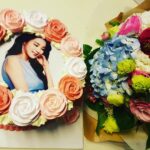 Han Go-eun Instagram - 너무 예쁜 케잌을 선물받았습니다..^^♡ 행복한 마음 가득 하나.. 근데.. 어케 잘라 먹어야 하나.. 즐거운 고민 하나..
