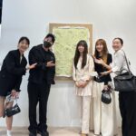 Han Ji-hye Instagram - Frieze & Kiaf 🤍🖤
