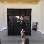 Han Ji-hye Instagram - Frieze & Kiaf 🤍🖤