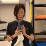 Han Ji-hye Instagram – 일주일에 4일은 꼭 유산소 운동👌🏻👍🏻 다리도 튼튼해지고 심폐능력도 좋아져요! ^^