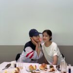 Han Ji-hye Instagram – 다현언니랑 등원시키고 후다닥 만나 점심^^ 📸#25갤 슬이랑 이든이는 친구예요👧🏻👦🏻