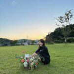 Han Ji-hye Instagram – 어제 @hipp_korea  힙 촬영^^ 해질녘이 너무 예뻐서 한컷📸