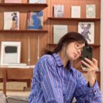 Han Ji-hye Instagram – 어젯밤에 세수하려다 말고 셀피 ㅎ 🤭😆👋🏻
