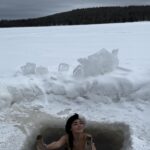Hande Erçel Instagram - Kar-Kış-Güzelliks 🌌 Lapland, Finland