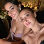 Hande Erçel Instagram - Like magic✨ @sudietuzofficial 🎀 @nesriincann 💜 @nilayko 🥂 and.. 🤍