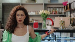 Hande Yılmaz Instagram - “aşk beni yendi” klibimiz yayında🌻 @oguzhankoctv @mali.ergin
