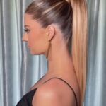 Hannah Stocking Instagram - Thank you @yslbeauty for a beautiful day 🤍💄 Malibu, California