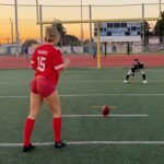 Hannah Stocking Instagram - Who you got? CHIEFS or EAGLES? 🏈🏟️