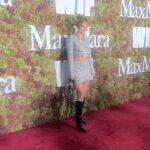 Hannah Stocking Instagram - Thank you @wmag @maxmara & @womeninfilmla for a beautiful night 🎀 📸 @gettyimages Los Angeles, California