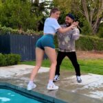 Hannah Stocking Instagram - My dog has my back 🐶🥹 @anwar