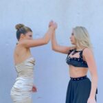 Hannah Stocking Instagram - BEST FRIEND HANDSHAKE 🍇😂 Miami Beach, Florida