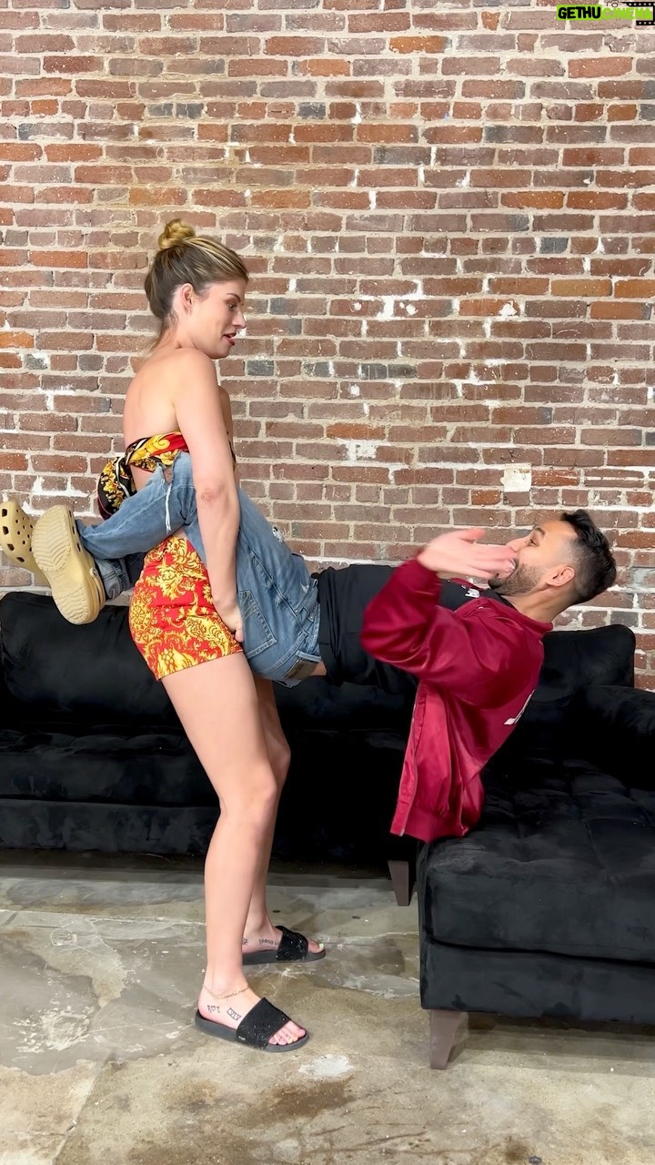 Hannah Stocking Instagram - Did we nail it? 🤣😠@anwar