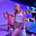 Hannah Stocking Instagram - I went to the biggest gaming festival in the world! 🎮🇸🇦 It was a dream come true to see it in real life at the @gamers8gg festival in Riyadh, Saudi Arabia. Rooting for my favorite player FAME and his esports team to win the Gamers8 Club Awards! #gamers8 #landofheroes