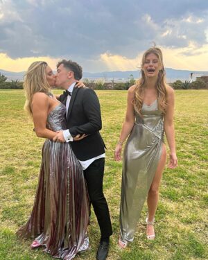 Hannah Stocking Instagram - Felicidades @paumtzurita ! 👰‍♀️🤵‍♂️ WHAT A BEAUTIFUL WEDDING! Celebrating LOVE is what life is about. You share such a beautiful, understanding, and unconditional love it’s so inspiring. We love you both! 🥺💖