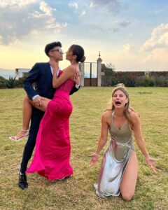 Hannah Stocking Instagram - Felicidades @paumtzurita ! 👰‍♀️🤵‍♂️ WHAT A BEAUTIFUL WEDDING! Celebrating LOVE is what life is about. You share such a beautiful, understanding, and unconditional love it’s so inspiring. We love you both! 🥺💖 Zotoluca, Hidalgo, Mexico