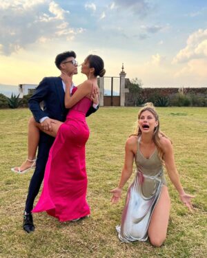 Hannah Stocking Instagram - Felicidades @paumtzurita ! 👰‍♀️🤵‍♂️ WHAT A BEAUTIFUL WEDDING! Celebrating LOVE is what life is about. You share such a beautiful, understanding, and unconditional love it’s so inspiring. We love you both! 🥺💖
