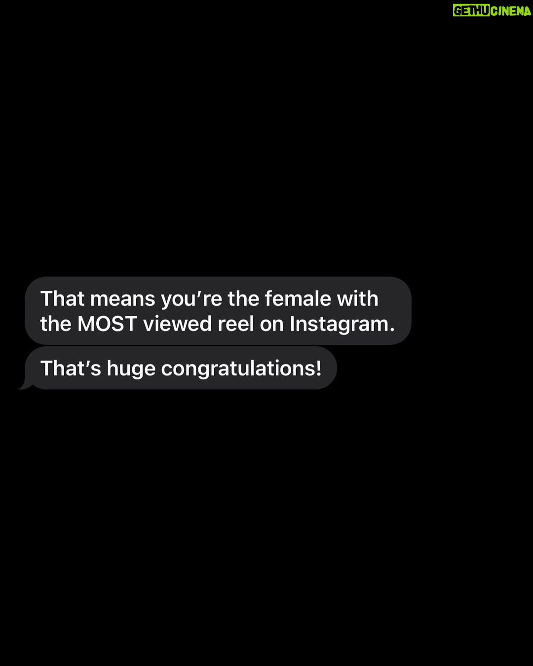 Hannah Stocking Instagram - MY VIDEO IS THE #1 MOST VIEWED VIDEO IN HISTORY BY A FEMALE ON INSTAGRAM! #1 FASTEST GROWING VIDEO EVER!! 280 Million Views in 4 days is record breaking. There’s endless hours, all nighters, blood, sweat, and tears that go into making these videos.. And i love every second of it because I do it to hopefully put a smile on your face. 😭💖 So grateful!!! Thank you guys for watching!!!
