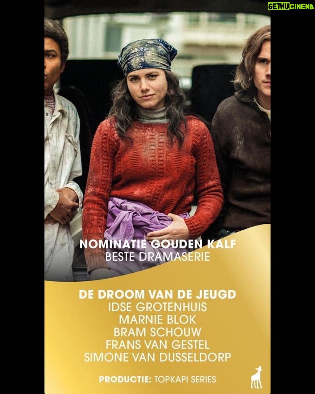 Hanna van Vliet Instagram - πππππππππ Waaaaauw Gouden Kalf nominaties voor Het Verloren Transport Γ©n De Droom van de Jeugd. Allebei projecten die met heel veel zorg en eigen(wijs)heid zijn gemaakt.β€οΈ Vet vet vet trots, en wat een lijst om tussen te staan, met 4(!!) hele leuke vrouwen en 1 hele leuke man woehoeee πͺ . @saskiadiesing @suijkerbram @keyfilmnl @schouwbram @macblok @idsegrotenhuis @topkapifilms (Het Verloren Transport is te zien op Picl en De Droom van de Jeugd op NPO plus!) Nederlands Film Festival