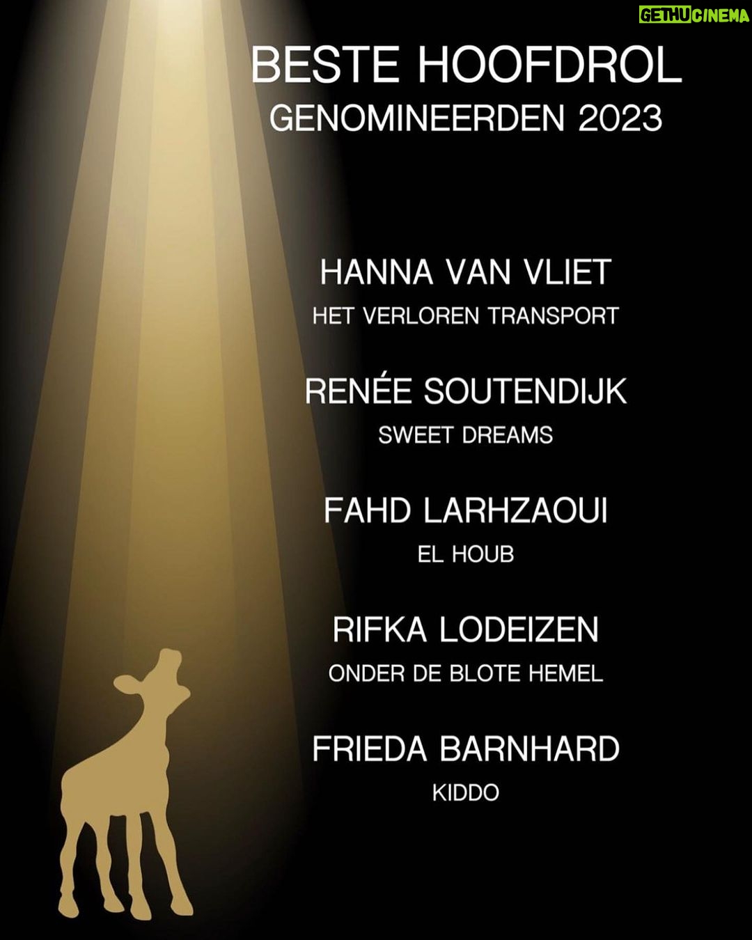 Hanna van Vliet Instagram - πππππππππ Waaaaauw Gouden Kalf nominaties voor Het Verloren Transport Γ©n De Droom van de Jeugd. Allebei projecten die met heel veel zorg en eigen(wijs)heid zijn gemaakt.β€οΈ Vet vet vet trots, en wat een lijst om tussen te staan, met 4(!!) hele leuke vrouwen en 1 hele leuke man woehoeee πͺ . @saskiadiesing @suijkerbram @keyfilmnl @schouwbram @macblok @idsegrotenhuis @topkapifilms (Het Verloren Transport is te zien op Picl en De Droom van de Jeugd op NPO plus!) Nederlands Film Festival