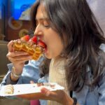 Harika Narayan Instagram - Life’s too short. Start with dessert and end with Pizza😋🤤🧁🍕 Well #iykyk 🙊 . . #happytummy #foodielife #sweettooth #yum #firstlove #guiltypleasure #gamechanger #waytomyheart #highonsugar #highonfood #highonlife