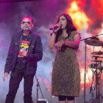 Haripriya Instagram - Aiyo Pathikichuuu ❤️‍🔥 Ft @haripriyasinger @premgi @singer_diwakar ♥️ Follow for more :) @kawinprakash.durai 🤍 If you like this! Like / comment / share & don’t forget to Save😉♥️ Turn on Post Notification 🔔🩵 #kollywood #concerts #cinemas #party #premji #trichyconcert Tiruchchirappalli