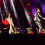 Haripriya Instagram - 🧿This year I get to share the stage with my idols💫Grateful for all the moments. Thank you god 🤍thanks to all the Music directors and artists for believing in me✨ . . #Haripriya #haripriyasinger #2023 #grateful #peace #love