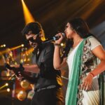 Haripriya Instagram - 🧿This year I get to share the stage with my idols💫Grateful for all the moments. Thank you god 🤍thanks to all the Music directors and artists for believing in me✨ . . #Haripriya #haripriyasinger #2023 #grateful #peace #love