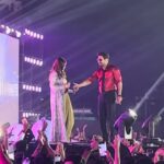 Haripriya Instagram - Ending the year with @vijayantony 🎤💥❤️🤍 @noiseandgrains @karya2000 @itisveer 💪🏽 Thank you chennai for the beautiful memories 🫶🏼 Outfit : @wearhash . . . . #Haripriya #haripriyasinger #vijayantony #live #concert #explore #peace #instareels #performance YMCA, Chennai
