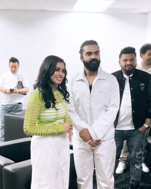 Haripriya Instagram - 🧿This year I get to share the stage with my idols💫Grateful for all the moments. Thank you god 🤍thanks to all the Music directors and artists for believing in me✨
.
.
#Haripriya #haripriyasinger 
#2023 #grateful #peace #love