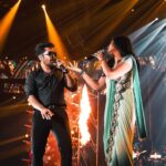 Haripriya Instagram - 🧿Pics from vijayantony live in malaysia @noiseandgrains 📸 : @alagaanstudios . . . #Haripriya #haripriyasinger #vijayantony #live #malaysia Kuala Lumpur, Malaysia