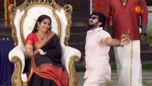 Haripriya Isai Instagram - Serial-layum ipdiye irukalam la 😍

#SunTV #Ethirneechal #EthirneechalGalatta #VijayadasamiSpecialShow #SunClips