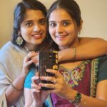 Haripriya Isai Instagram - Hey aunnn (you know what I mean 😝) ! Thank you for making me believe in female friendship all over again! Thank you for being a sweetest sister, a closest friend and a well wisher to me ❤️ Vellavi - Always remember i love you so much and will always be there for you 🫶 Don’t even think of escaping from me. Forever there to pester you like this even in no shoot days 😝 Chennai, India