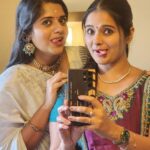 Haripriya Isai Instagram - Hey aunnn (you know what I mean 😝) ! Thank you for making me believe in female friendship all over again! Thank you for being a sweetest sister, a closest friend and a well wisher to me ❤️ Vellavi - Always remember i love you so much and will always be there for you 🫶 Don’t even think of escaping from me. Forever there to pester you like this even in no shoot days 😝 Chennai, India