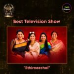 Haripriya Isai Instagram - "Best Television Show 2023 - Ethirneechal " Galatta awadds ♥️. Congratulations 'Ethirneechal' team #Ethirneechal #Ethirneechalserial #tamilserial #tamilserials