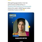 Harleen Sethi Instagram - Dil toh dhanyavad 🥹🙏🏼♥️ @imdb_in @officialcsfilms @netflix_in #KohraaonNetflix