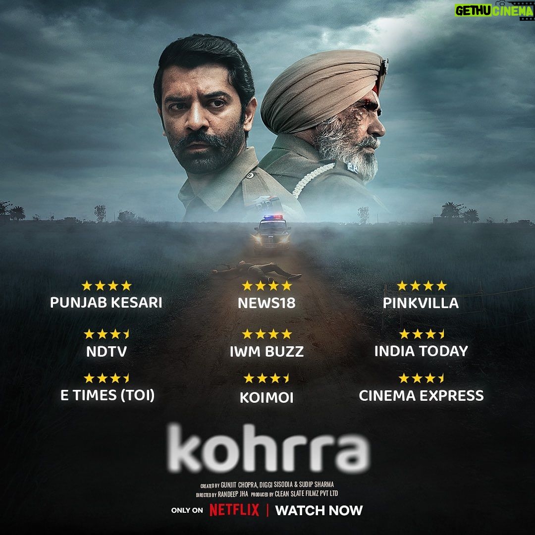 Harleen Sethi Instagram - The fog lifted today to reveal only love and praises for #Kohrra 🤩 NOW STREAMING only on @netflix_in #KohrraOnNetflix @officialcsfilms @kans26 #sudipsharma #gunjitchopra #diggisisodia @randeepjha @suvindervicky @barunsobti_says @itsharleensethi @chaudhari_manish @badolavarun #rachelshelly @elindio84 @djangokaza @mukundgupta @parulsondh @vahishaikh @veerakapuree #Vinodupadhyay @ManishJoshi0412 @mandarjkulkarni @kanishk.88 @_naren @benedmusic @saurabhma @manujmittra @its_just_roh @ankitmalik3 @shishiradmane @jain_teejay @polome_b @wazir.patar @fwxmedia @castingbay @nikita_groverr @amritsingh099 @sachinbhanushali @vyaso @vishalhanda @echoinsta @zzzuarav @aanandpriyaaaa @amaninder__