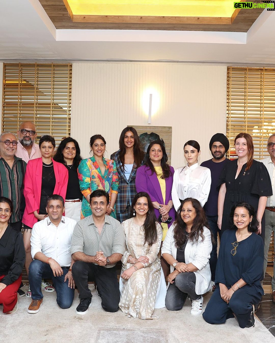 Harleen Sethi Instagram - Cos it’s the last day of a very special year, there’s something I’m very grateful for, feel honoured by and proud of, that it happened to me so early on in my acting journey- The absolute privilege of being a JURY MEMBER for the INTERNATIONAL EMMY’s 2023. Thanks to @iemmys @samkhan @juggernaut_in10 for this incredible opportunity & platform where I got to be on the other side & judge for myself looking at all these incredible performances by incredible artists - “What is it that makes a particular performance stand out?”. We weren’t allowed to discuss & had to rely on our own understanding of ‘the art of acting’.. and honestly what it came down to after watching varied portrayals of characters by actors I dint quite know was that it all boils down to one thing- “How does he/she make me feel?” Its also what we as humans leave behind.. Our Legacy- ‘How do we make people around us feel?’ 2023 is about to end, so let’s celebrate all our learnings from this year, be grateful for all that we achieved & failed at & take kindness, compassion, empathy & generosity forward to 2024.. Let’s make each other feel more loved, more supported & more cared for.. let’s work towards leaving behind “our true legacy!!” A shoutout to my fellow panelists that are leaving their own kind of legacy behind @tillotamashome @amrutasubhash @radhikamadan @atika.chohan @nupurasthana @nimishalok @reginaacassandraa @tejkarran @madhoknikhil @manjitsachdev @manishatripathi11 @baljitcsingh #Jury #InternationalEmmyAwards2023 #Grateful #2023youbeauty #OnwardsandUpwards #LandmarkMoment #LivingmyDream #SpreadLove