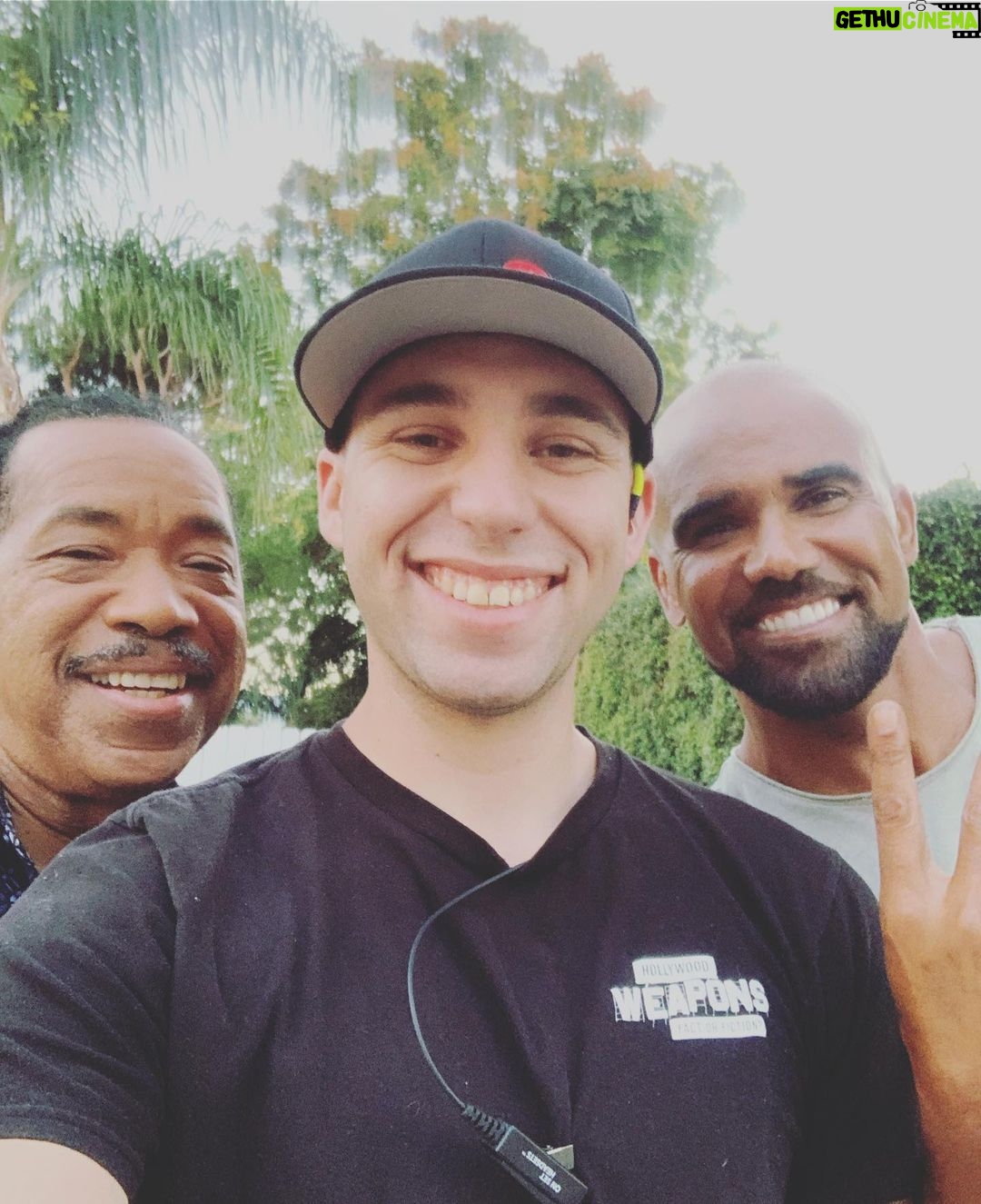 Harry-James Thornton Instagram - Obba Babatundé and Shemar Moore on S.W.A.T 🙌 Santa Clarita, California
