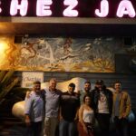 Harry-James Thornton Instagram - 25th birthday dinner @chezjay_sm Santa Monica, California
