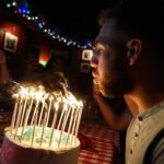 Harry-James Thornton Instagram - 25th birthday dinner @chezjay_sm Santa Monica, California