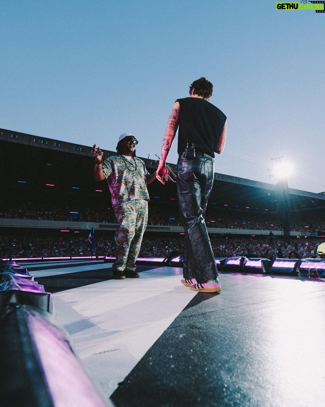 Harry Styles Instagram - Love On Tour. Edinburgh I. May, 2023.