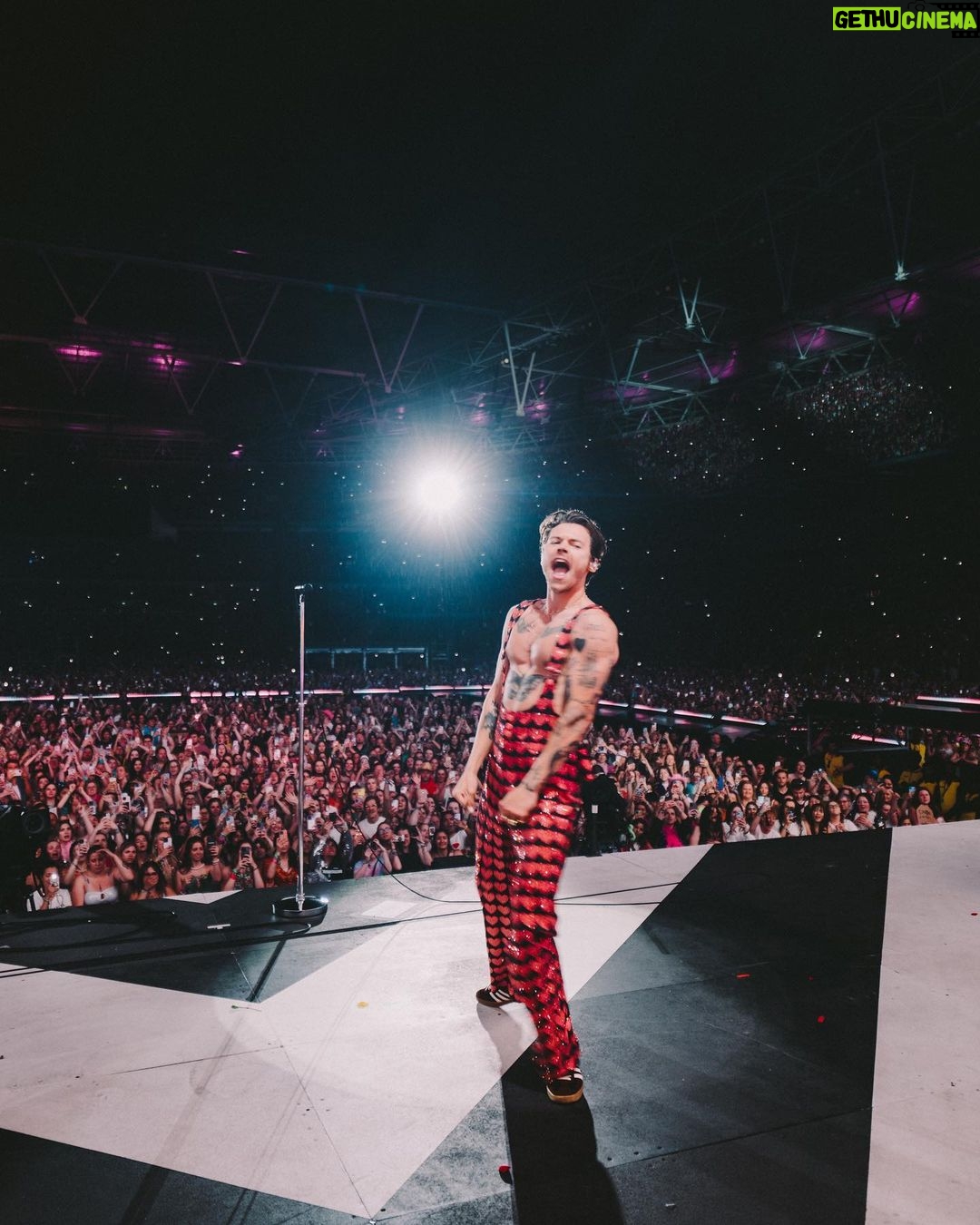 Harry Styles Instagram - Love On Tour. London IV. June, 2023.